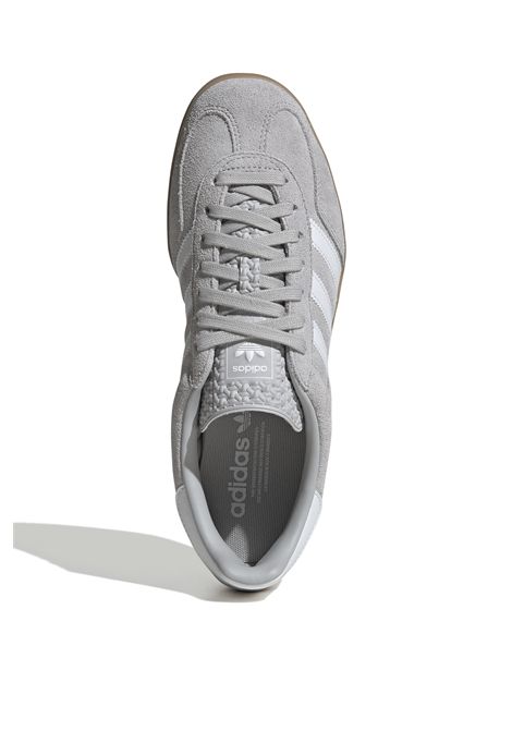 Adidas Gazelle Indoor Shoes Grey White Gum Unisex ADIDAS ORIGINALS | Sneakers | JQ0176-